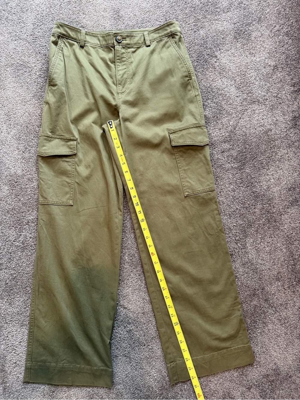 Loft Olive Green Cargo Pants